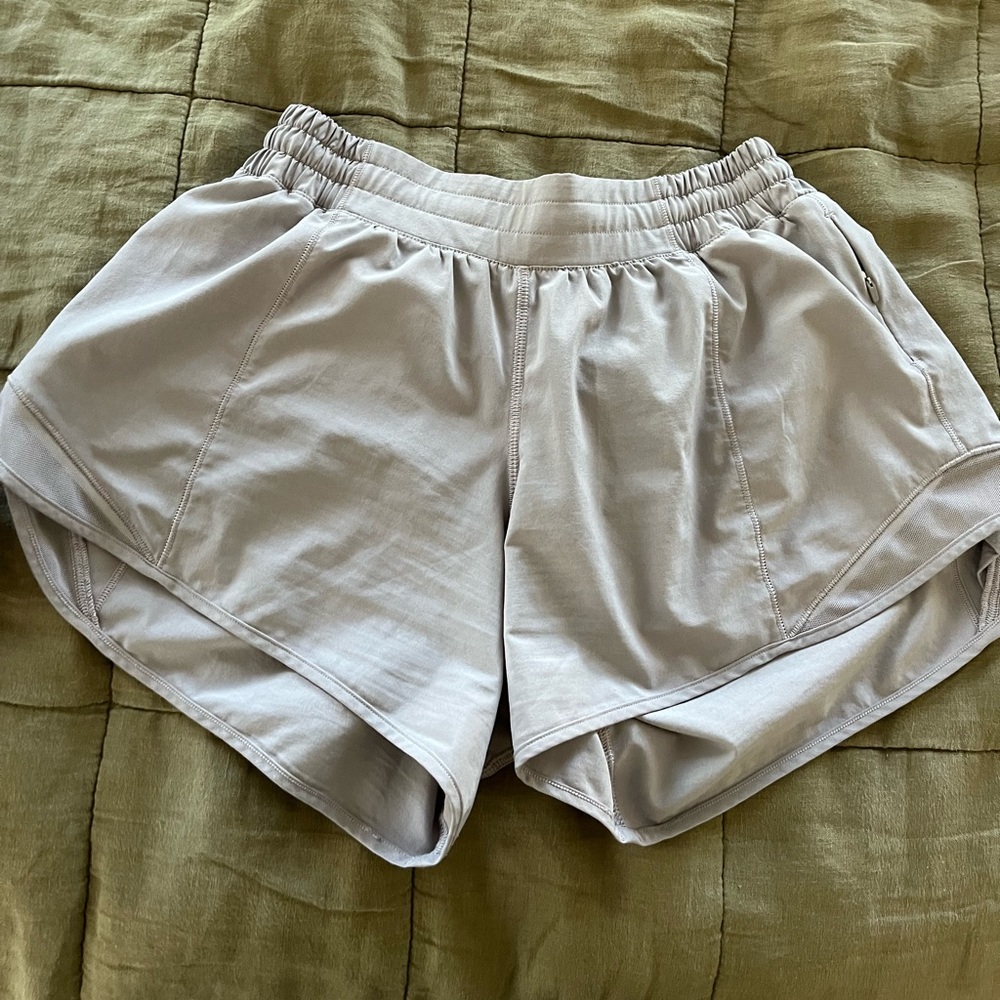 Lululemon Light Gray Shorts